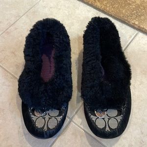 Coach size 8 loafer moccasins. Amazing condition